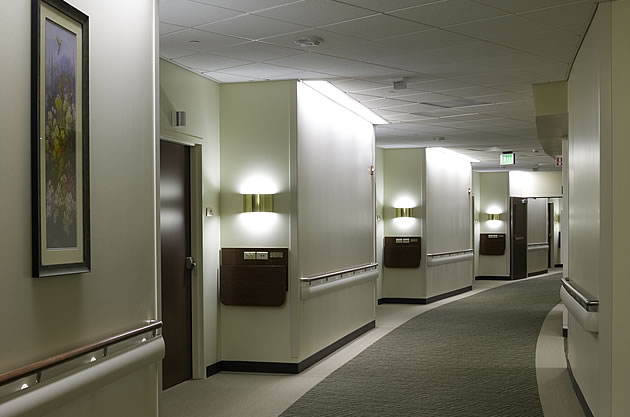 Patient Care Tower Hallway